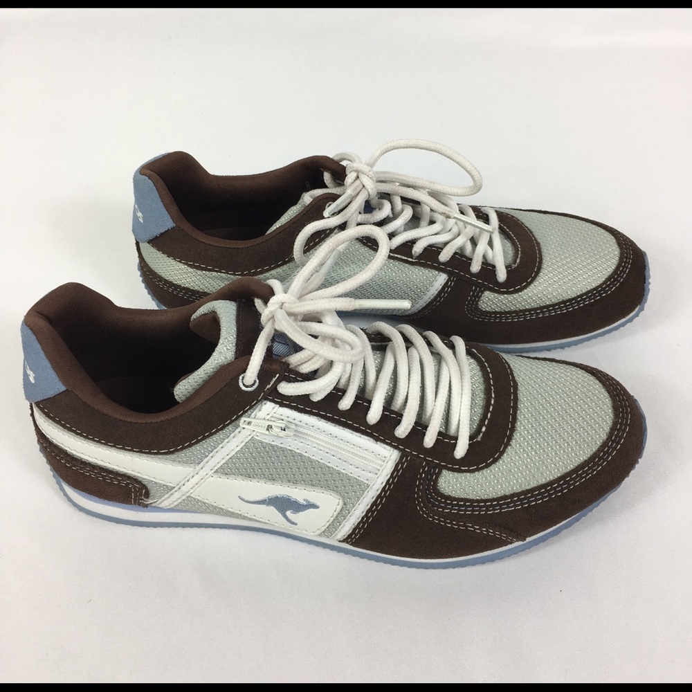 KangaRoos Athletic Sneaker Zipper Pocket Retro